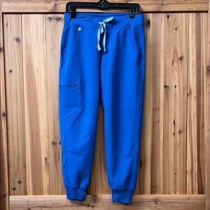 Figs Technical Collection Royal Blue Women's Scrubs with Side Pocket